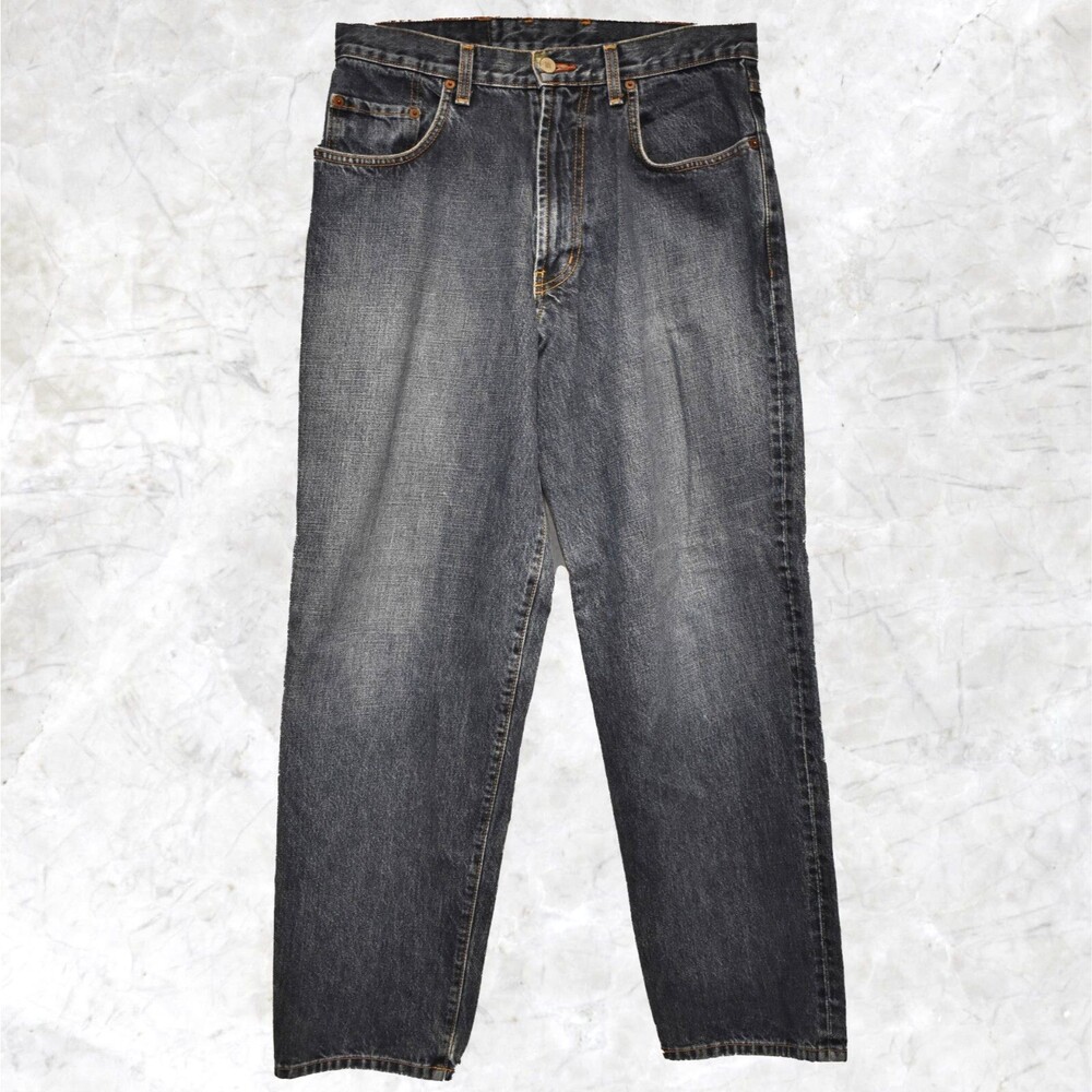 Lucky Brand Dungarees Women's Size 32 x 29 Dark Wash Blue Jeans High Rise